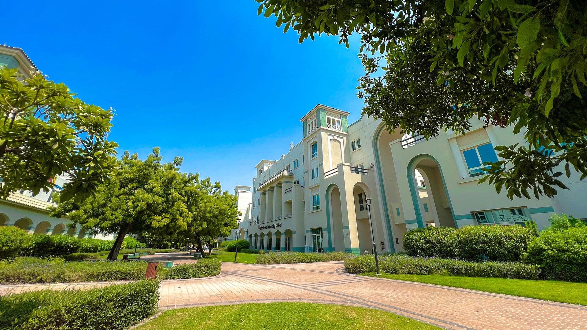 Middlesex University Dubai campus exterior